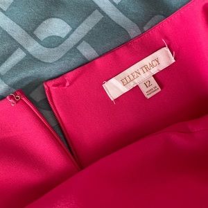 Ellen Tracy hot pink skirt